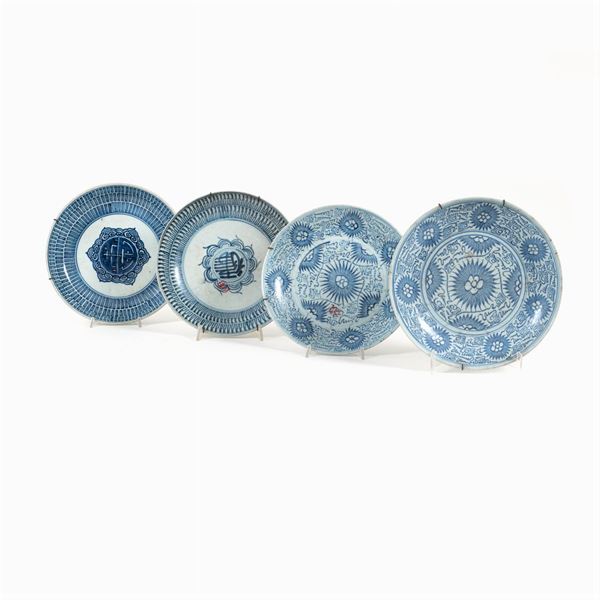 Group of porcelain plates