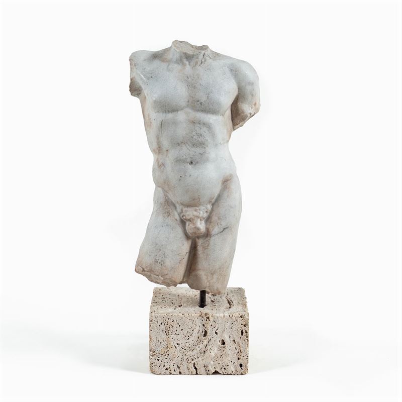 Scultura in Marmo Bianco