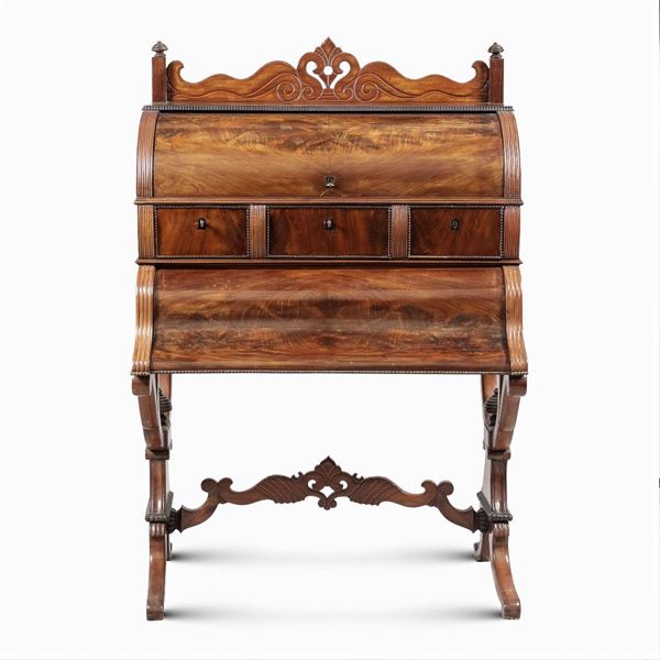 Mahogany writing bureau