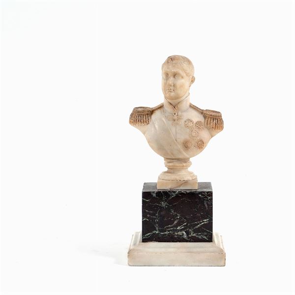 Marble sculpture  (France, 19th century)  - Auction OLD MASTER PAINTINGS AND FURNITURE FROM VILLA SAMINIATI AND PRIVATE COLLECTIONS - Colasanti Casa d'Aste