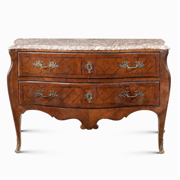 Louis XV chest of drawers