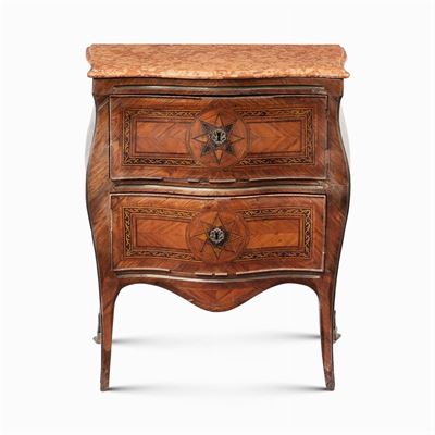 Piccola Commode in Bois De Rose