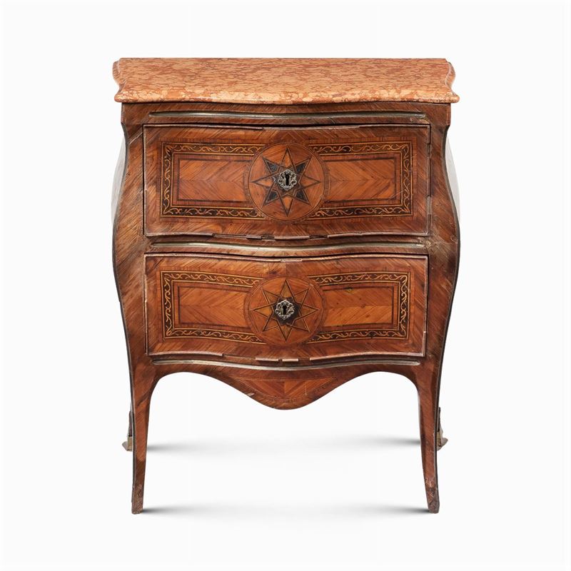 Piccola Commode in Bois De Rose