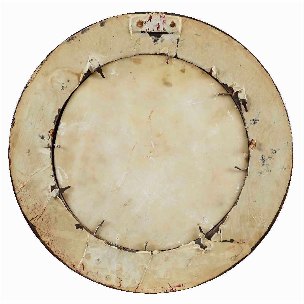 Placca Circolare in Marmo Bianco