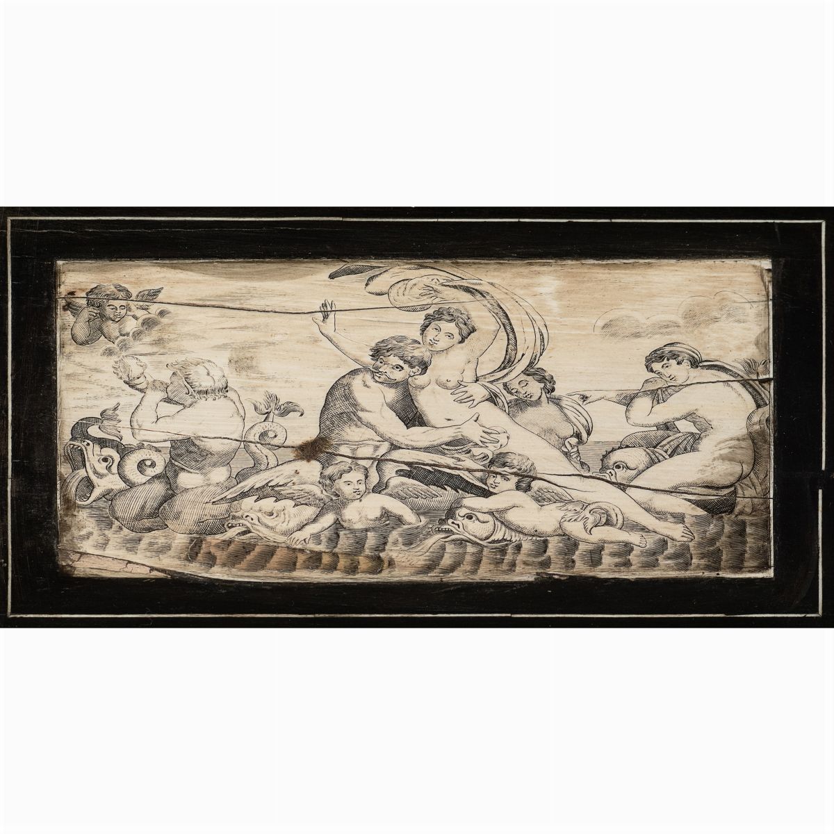 Tavolo in Legno Ebanizzato