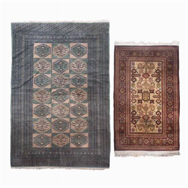 Two persian carpets