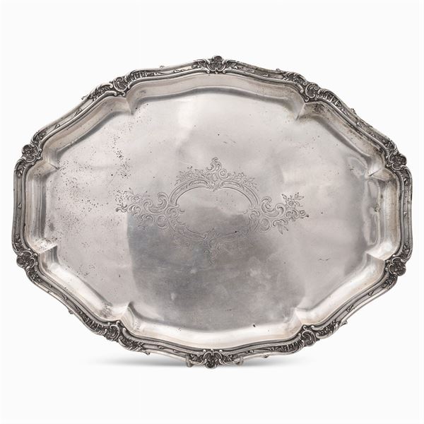 Silver tray