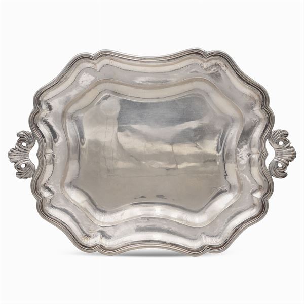 Silver tray