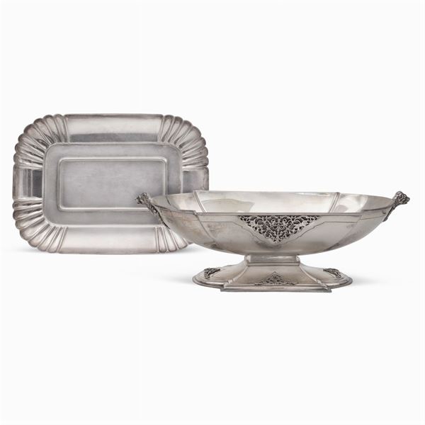 Group of silver objects