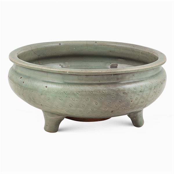 Celadon porcelain censer