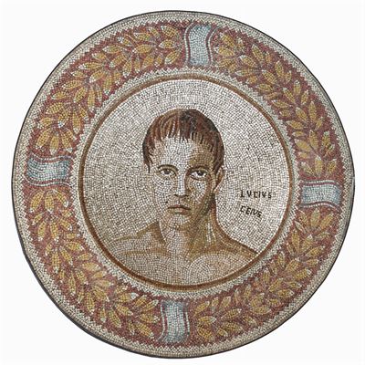 Pannello Circolare in Mosaico