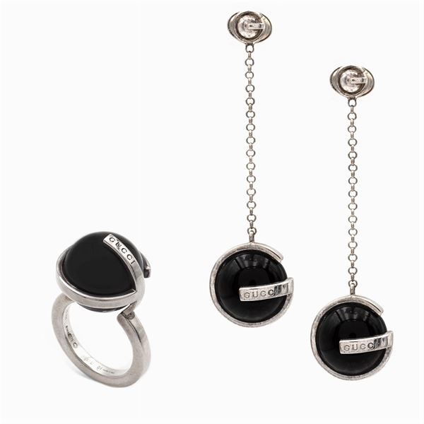 Gucci, G Round boule collection parure