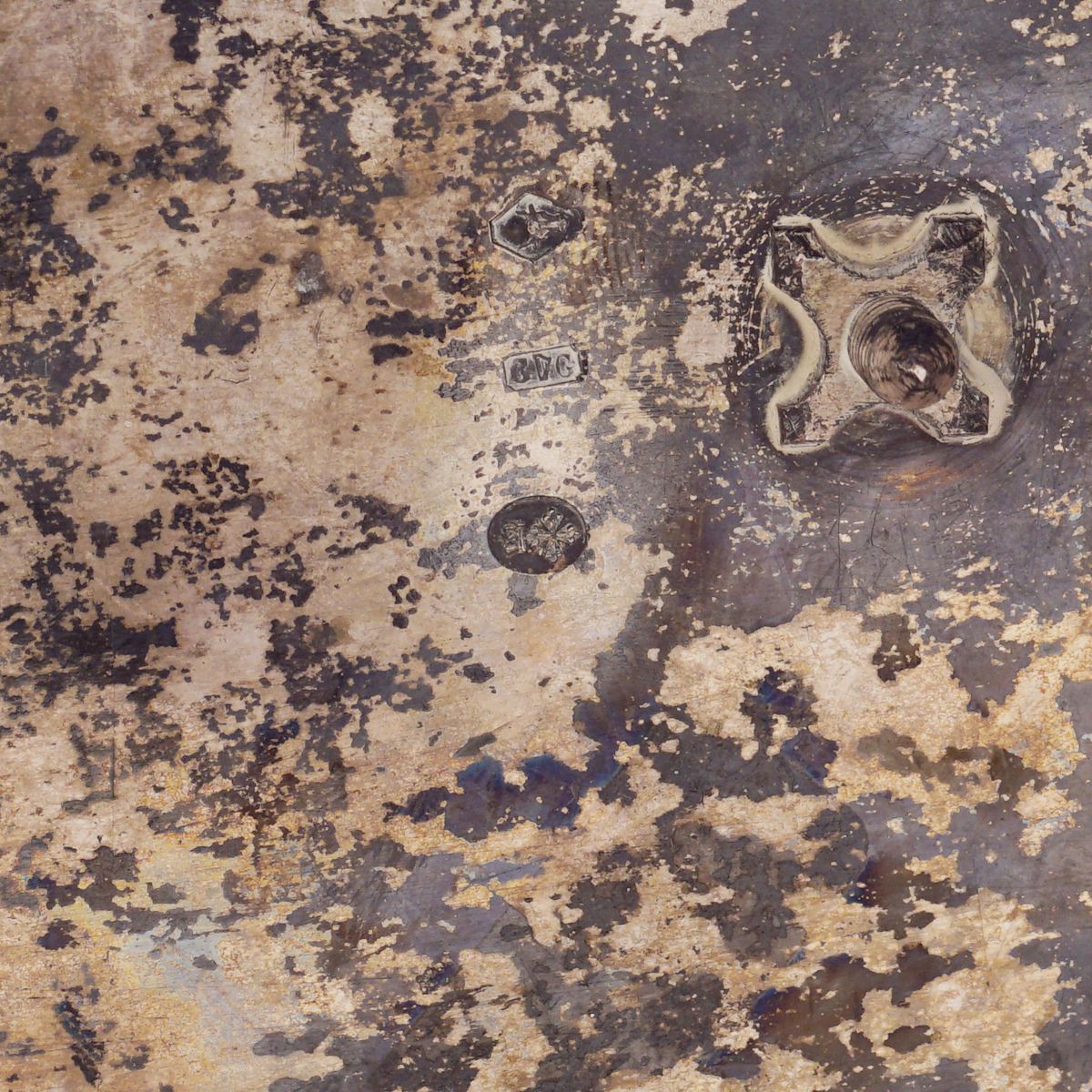 Centrotavola in Argento e Vermeil