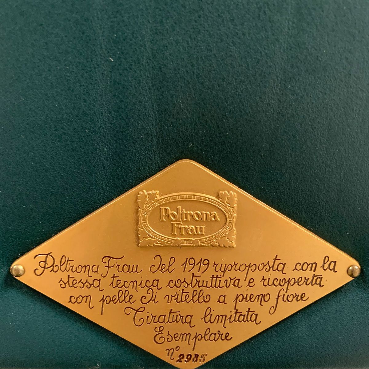 Poltrona Frau, Designer Renzo Frau