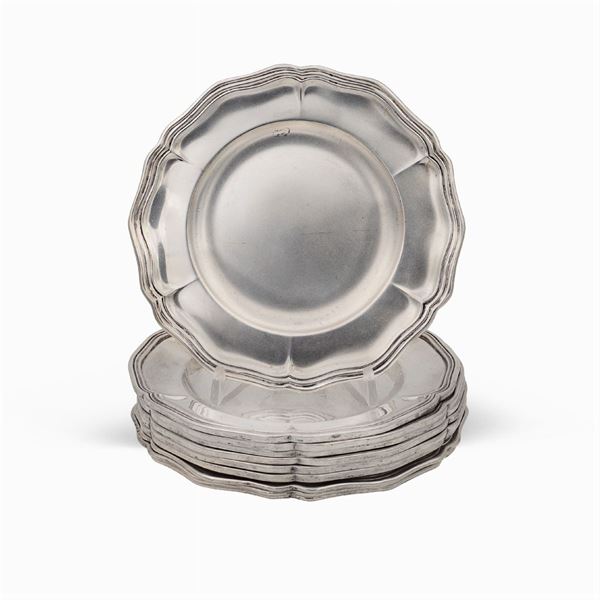 Silver dessert  (Italy, 20th century)  - Auction FINE SILVER AND THE ART OF THE TABLE - Colasanti Casa d'Aste