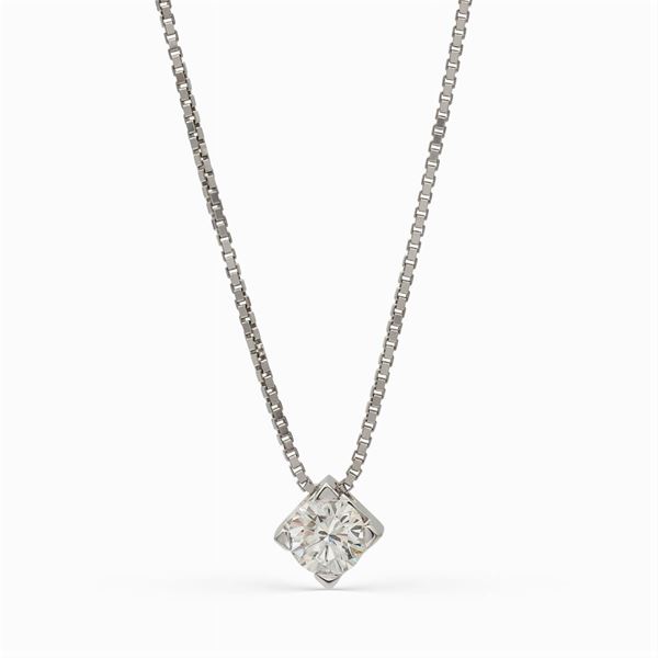 Punto luce con diamante ct 1