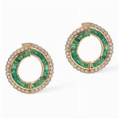 Orecchini Creole in Oro Giallo 18kt