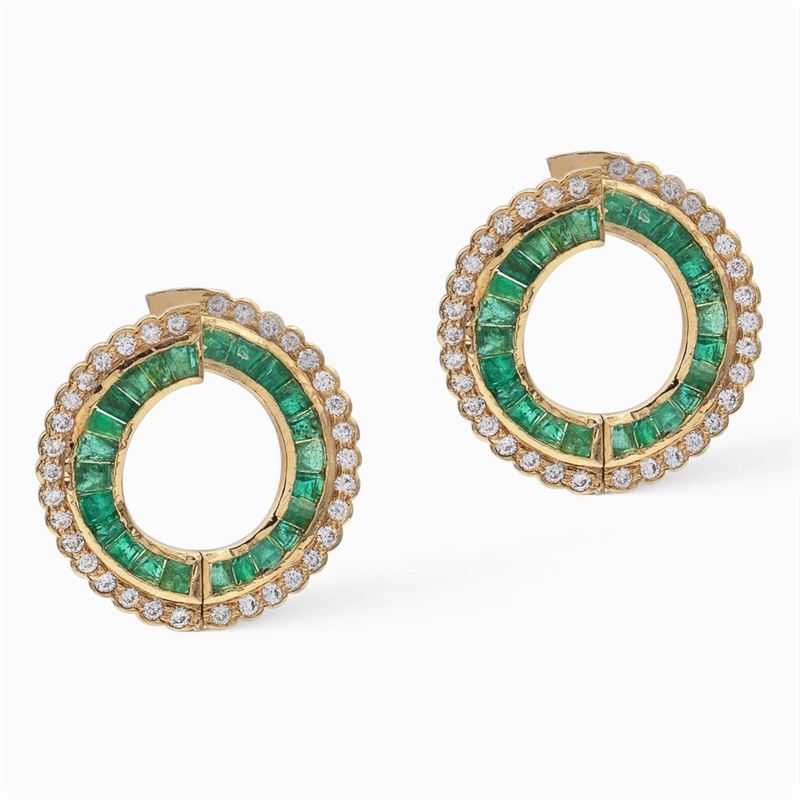 Orecchini Creole in Oro Giallo 18kt