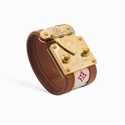 Louis Vuitton, Bracciale Bijou Vintage Monogram Multicolor