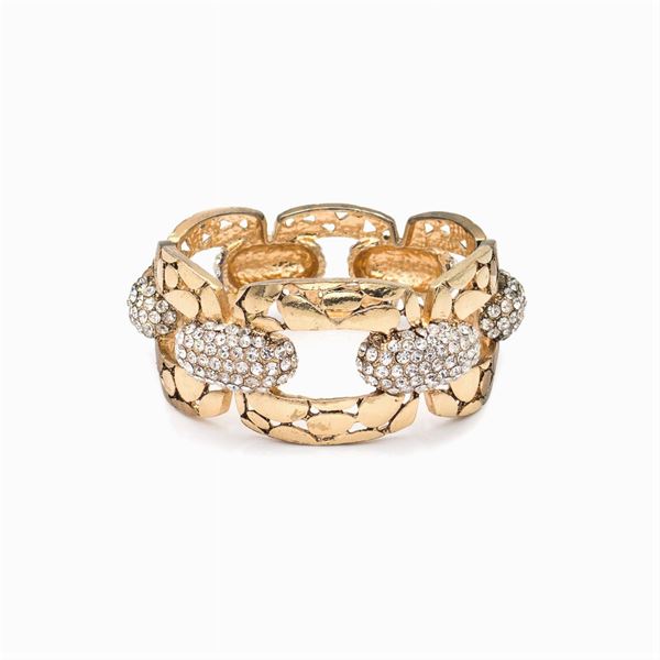 Bracciale bijou vintage a manetta