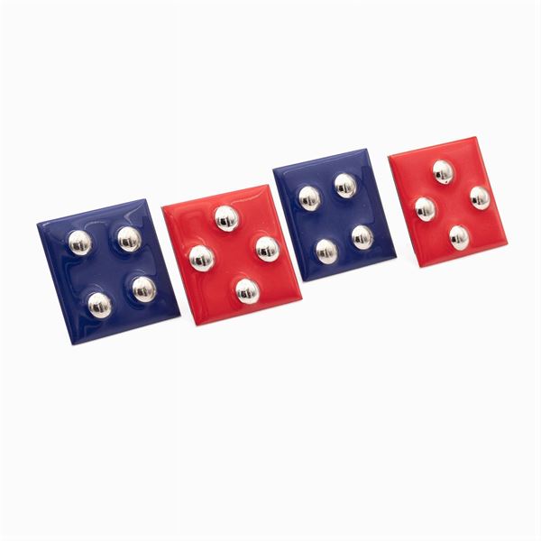 Two pair of vintage bijou earrings
