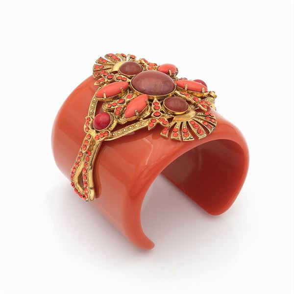 Emilio Pucci, bracciale bijou vintage a manetta