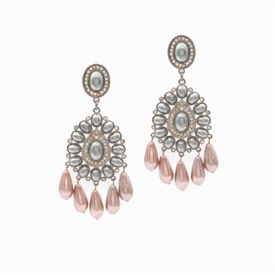 Kenneth Jay Lane, Orecchini Pendenti Bijou Vintage