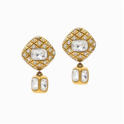 Chanel, Orecchini Pendenti Bijou Vintage