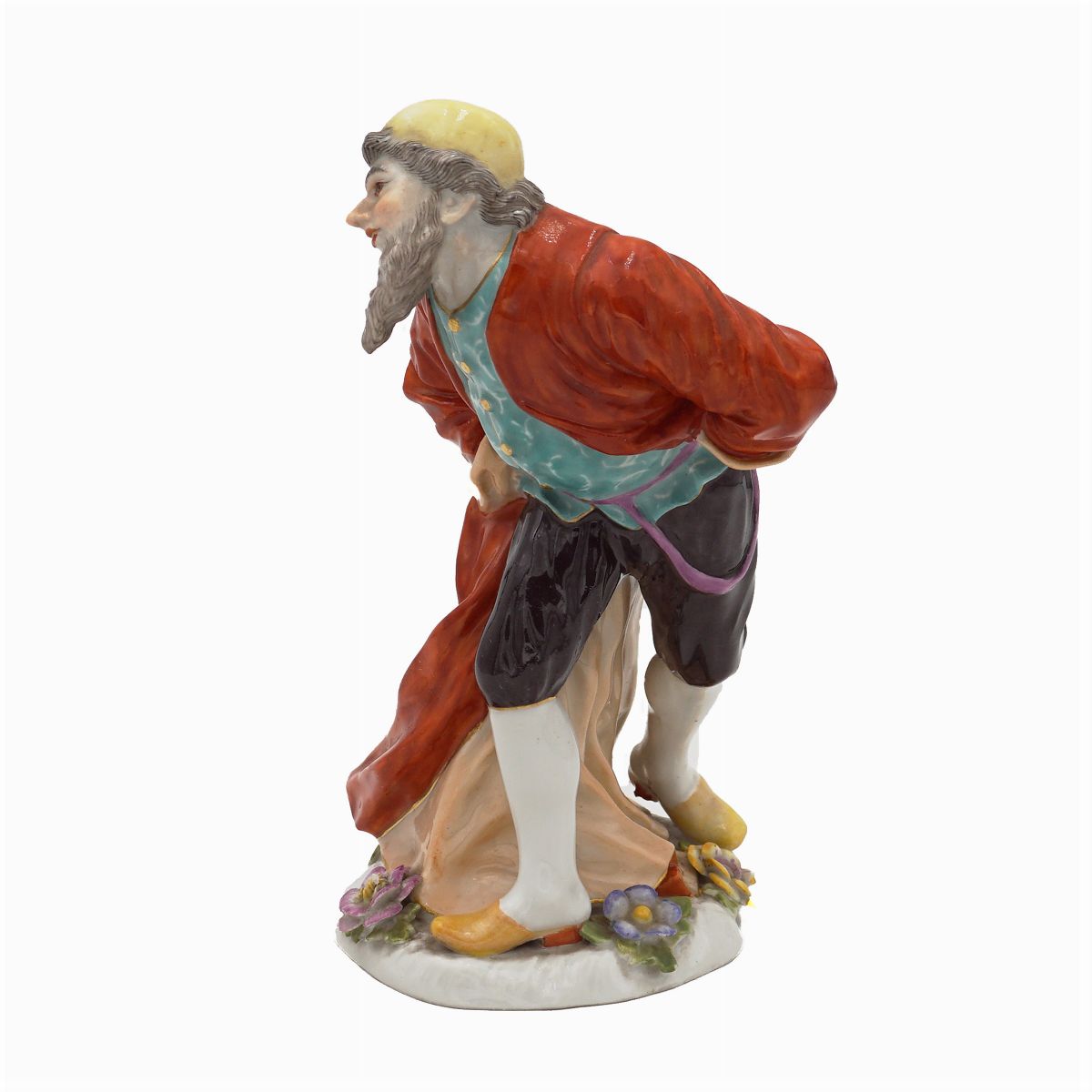 Meissen, Scultura in Porcellana Policroma