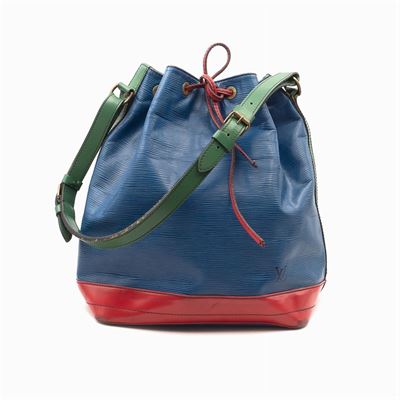 Louis Vuitton, Borsa Secchiello Vintage Collezione Noé Epi Tri-color