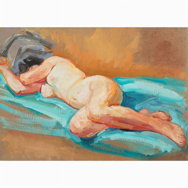 Italian artist  (20th century)  - Auction WEB ONLY 20TH CENTURY PAINTINGS PRINTS AND SCULPTURES - Colasanti Casa d'Aste