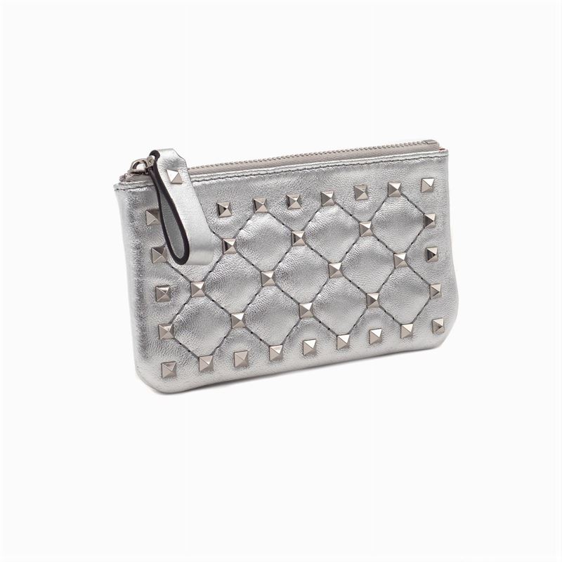 Valentino, Portachiavi Collezione Rockstud Spike
