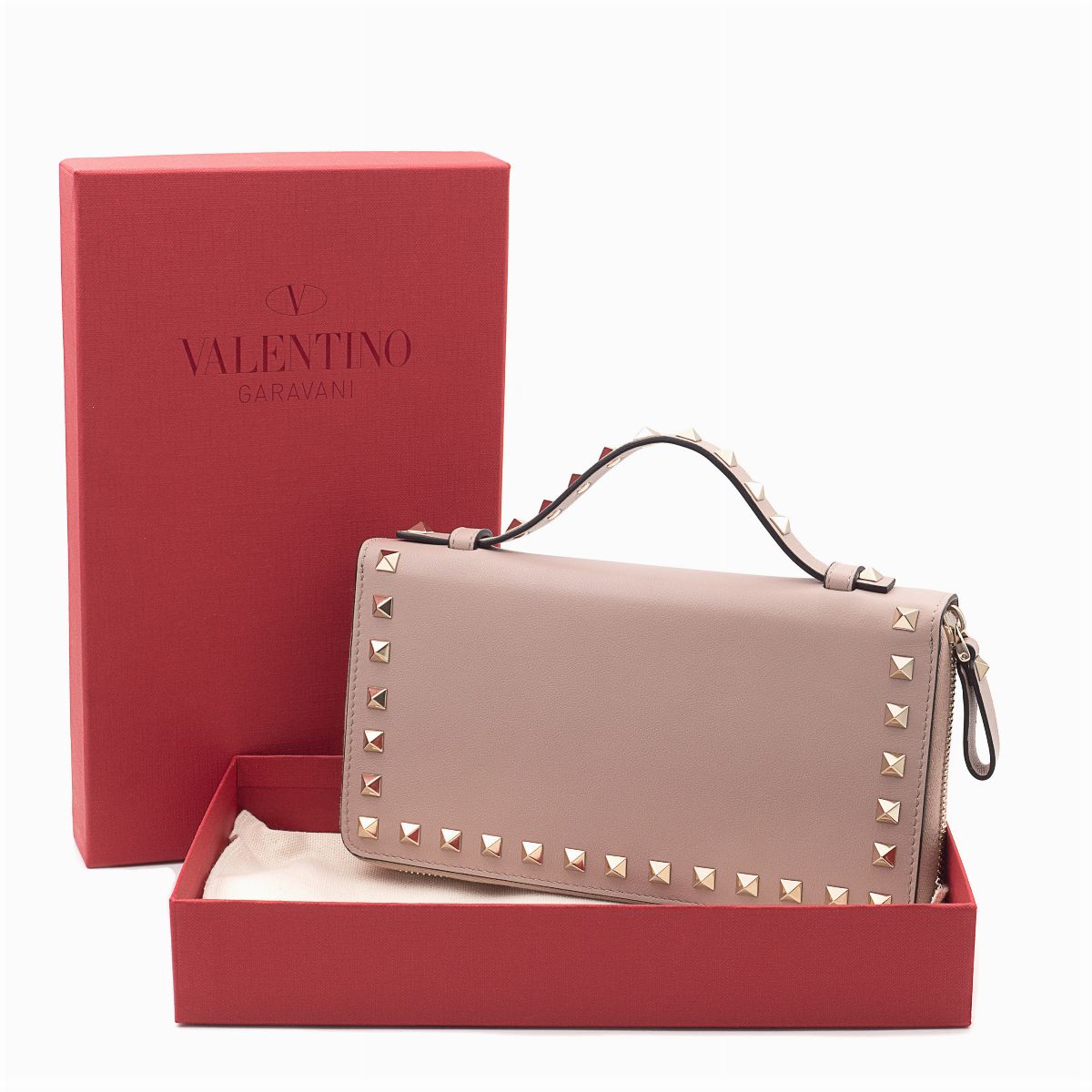 Valentino, Portafoglio da Viaggio Collezione Rockstud