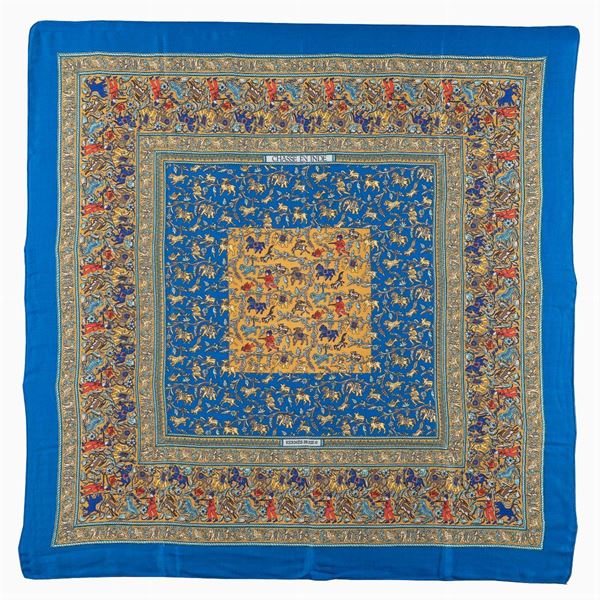 Hermès, Chasse en Inde collection shawl