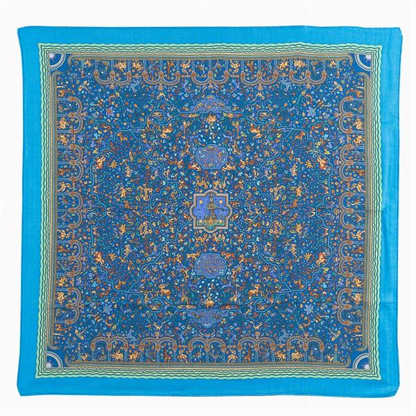 Hermès, Les Jardins d'Apmenil collection carrè foulard