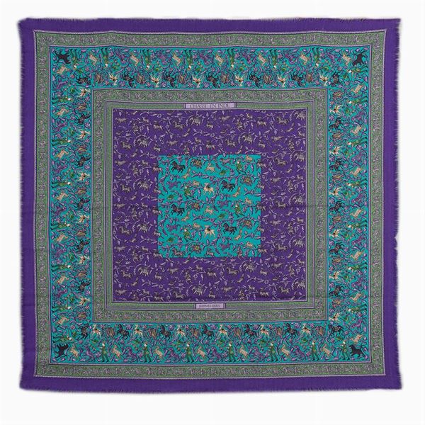 Hermès, Chasse en Inde collection carrè foulard