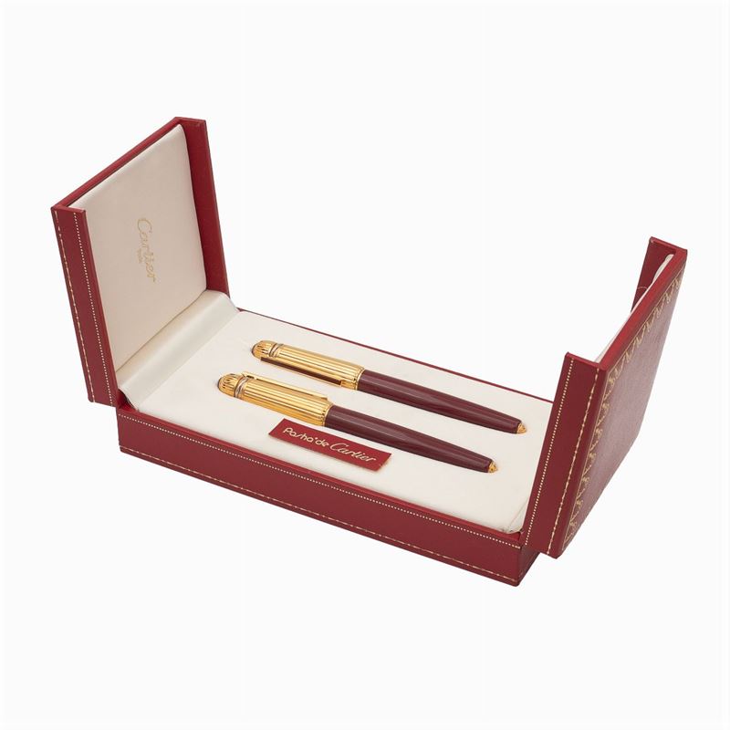 Pashat De Cartier, Set di Due Penne