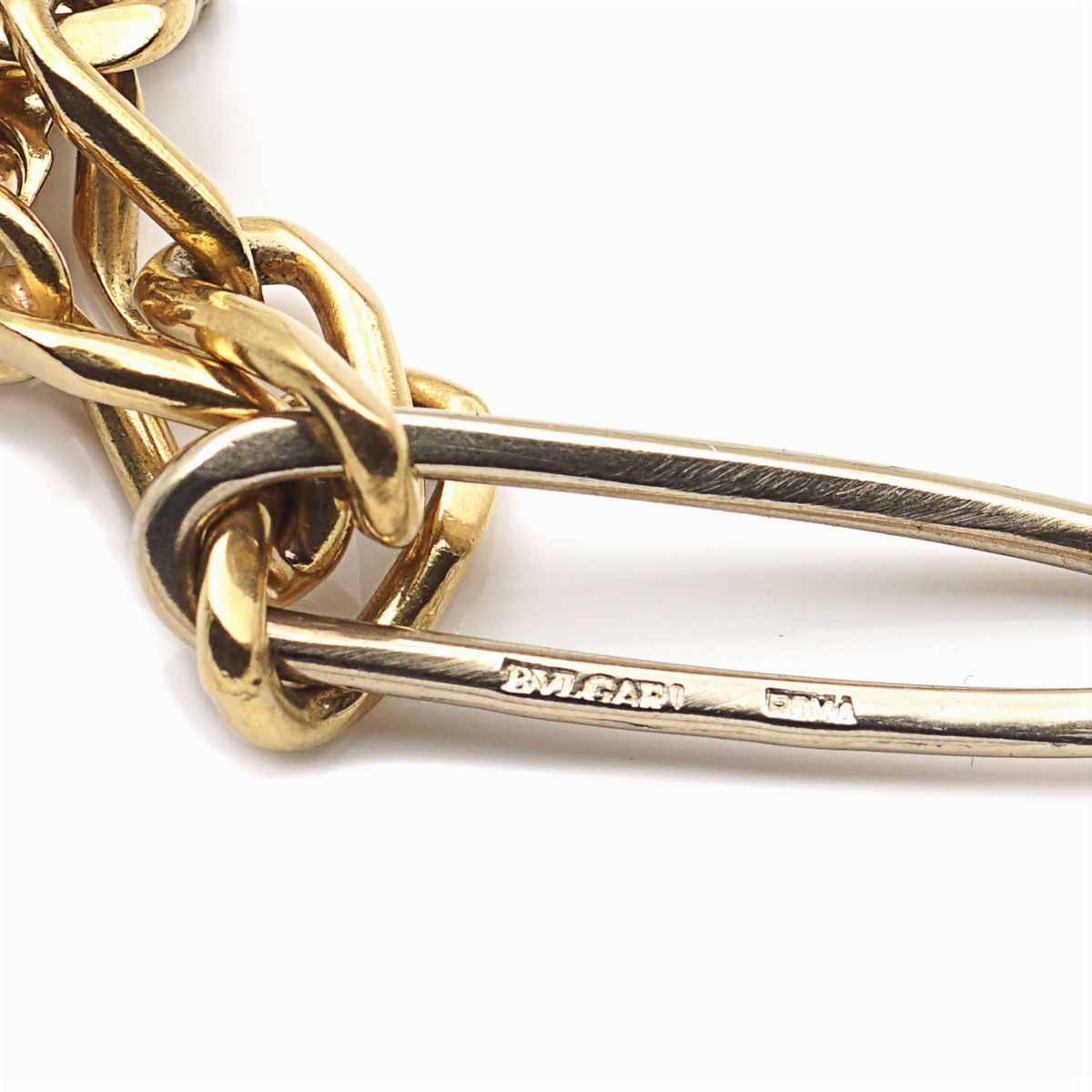 Bulgari, Collana in Oro Giallo e Bianco 18kt