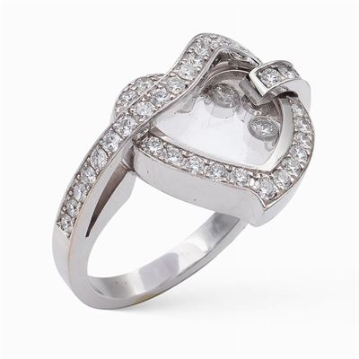 Chopard, Anello Collezione Happy Diamonds
