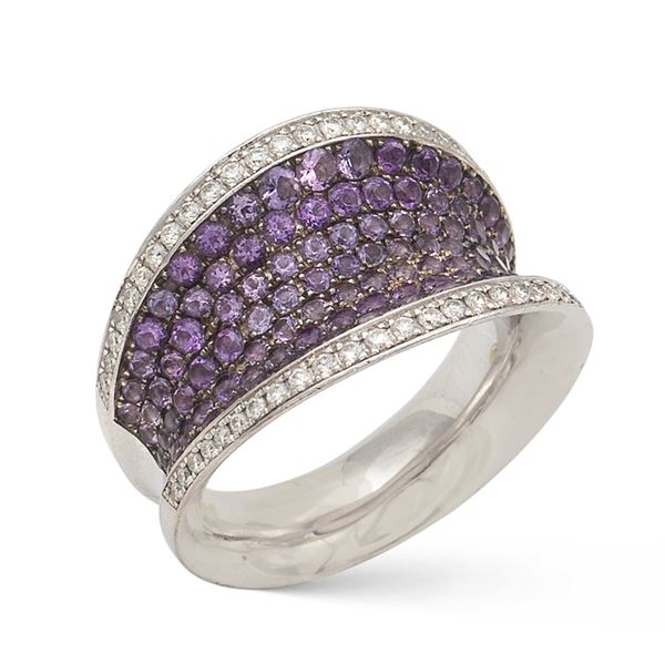 Chopard, 18kt white gold ring