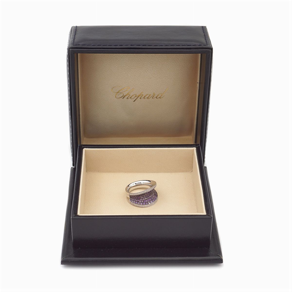 Chopard, Anello in Oro Bianco 18kt