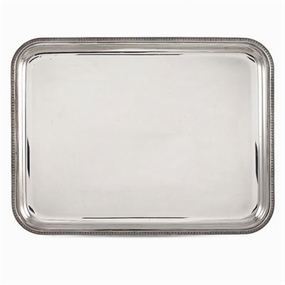 Vassoio Rettangolare in Argento