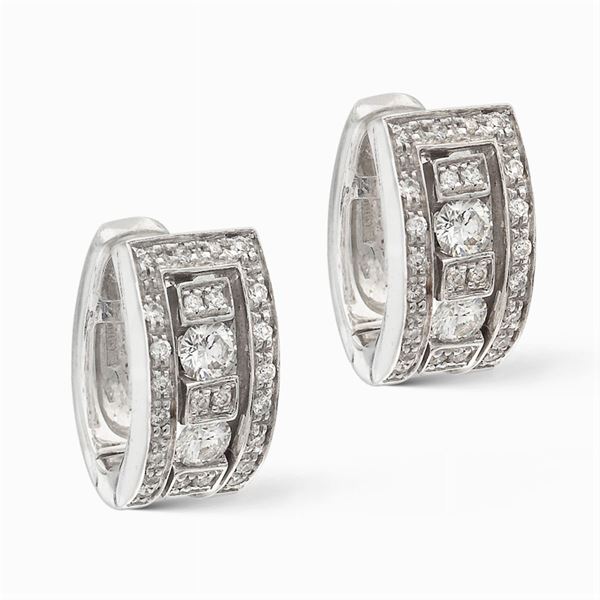 Damiani,  Belle Epoque collection earrings