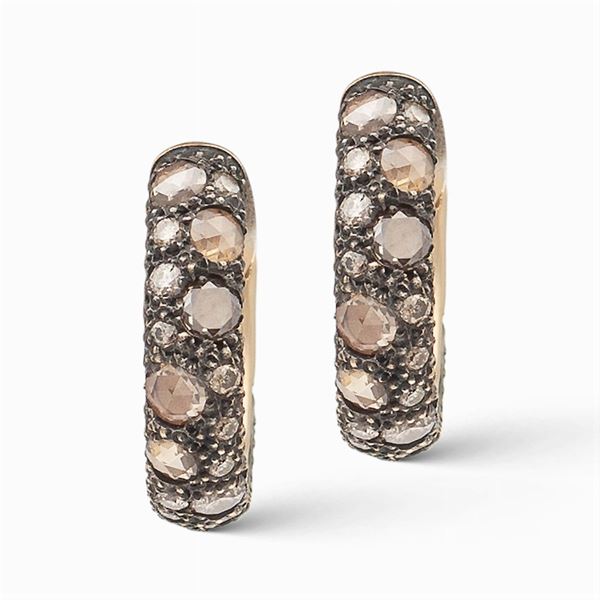 Pomellato, Tango collection earrings weight 10 gr.