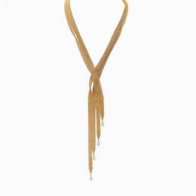 Tiffany & Co. By Elsa Peretti, Collana Sciarpa Collezione Mesh