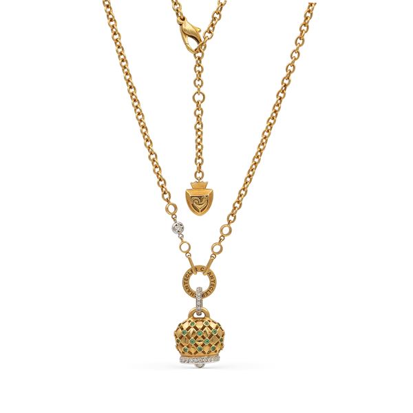 Chantecler, Campanelle collection necklace with pendant  (Capri)  - Auction FINE JEWELS AND WATCHES - Colasanti Casa d'Aste