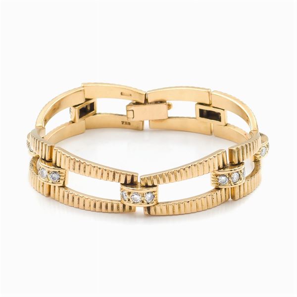 18kt yellow gold bracelet