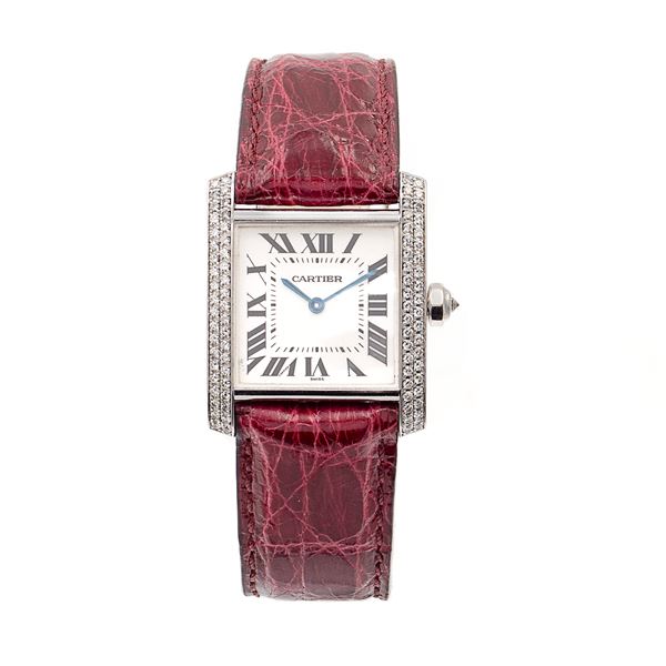 Cartier Tank Française, orologio da donna