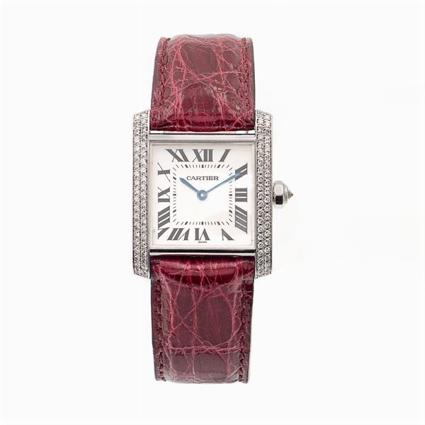 Cartier Tank Française, orologio da donna