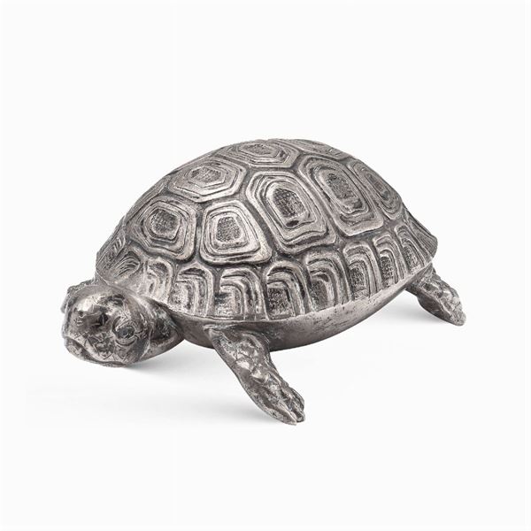 Mario Buccellati, silver desk lighter holder